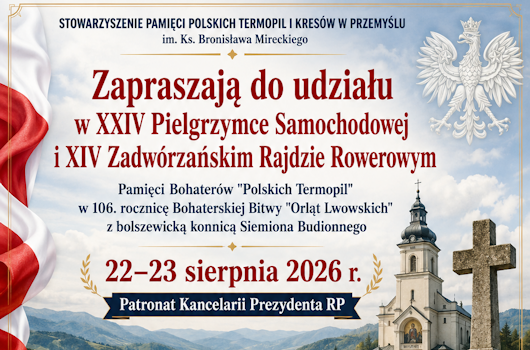 RAJD ROWEROWY W 106. ROCZNICĘ BITWY „ORLĄT LWOWSKICH”